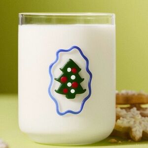 Anthropologie love notes holiday juice glass, NEW!